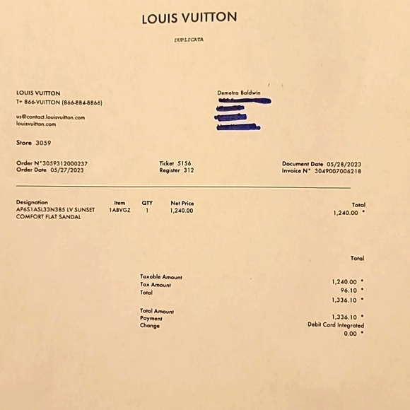 Louis Vuitton LV Sunset Sandal - Picture 4 of 12